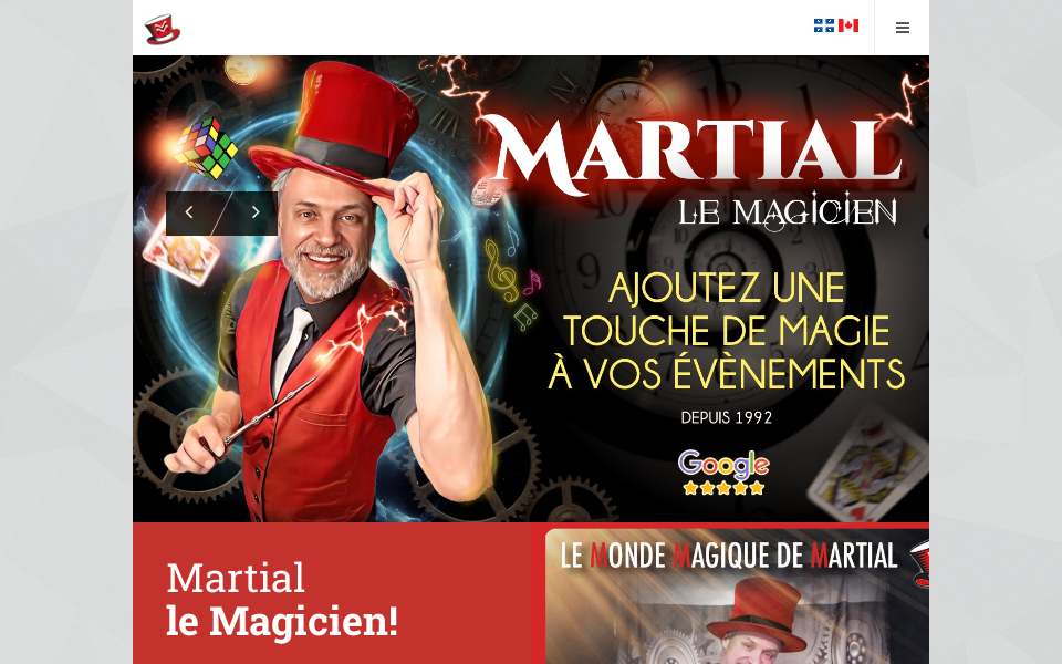 www.martialtremblay.com/magie screen capture