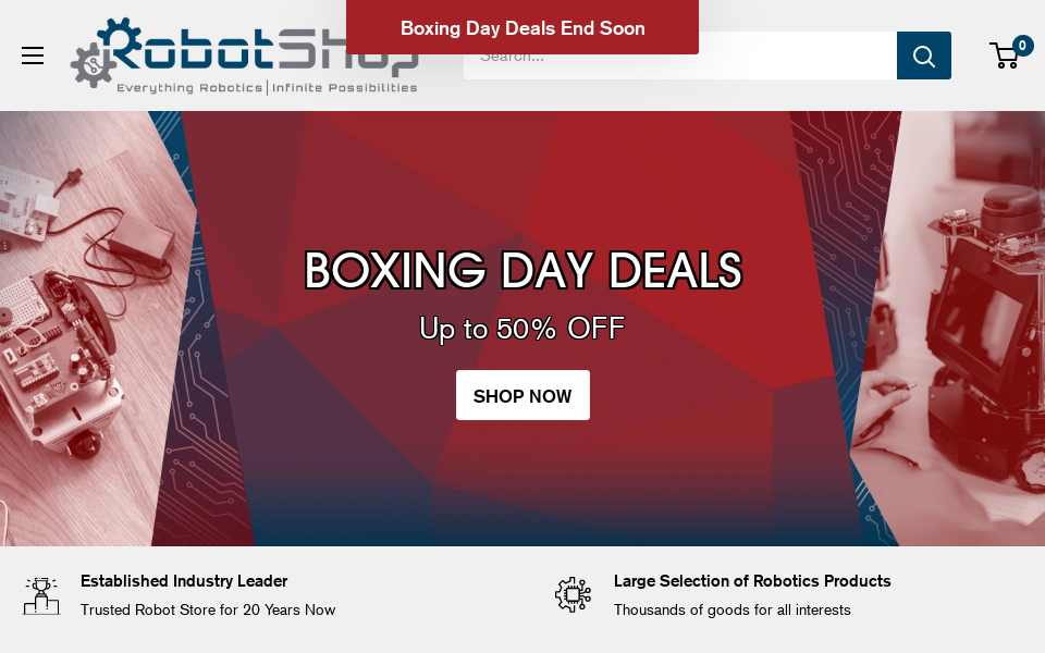 ca.robotshop.com screen capture