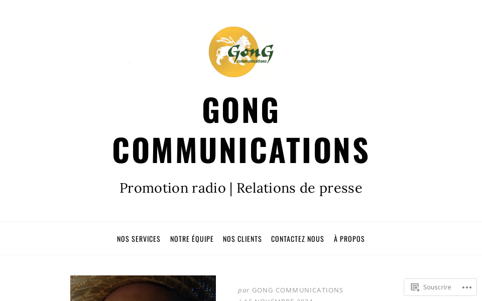 gongcommunications.wordpress.com/ screen capture
