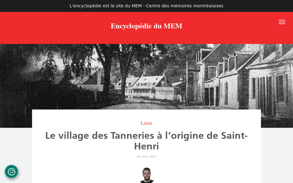 ville.montreal.qc.ca/memoiresdesmontrealais/le-village-des-tanneries-lorigine-de-saint-henri screen capture