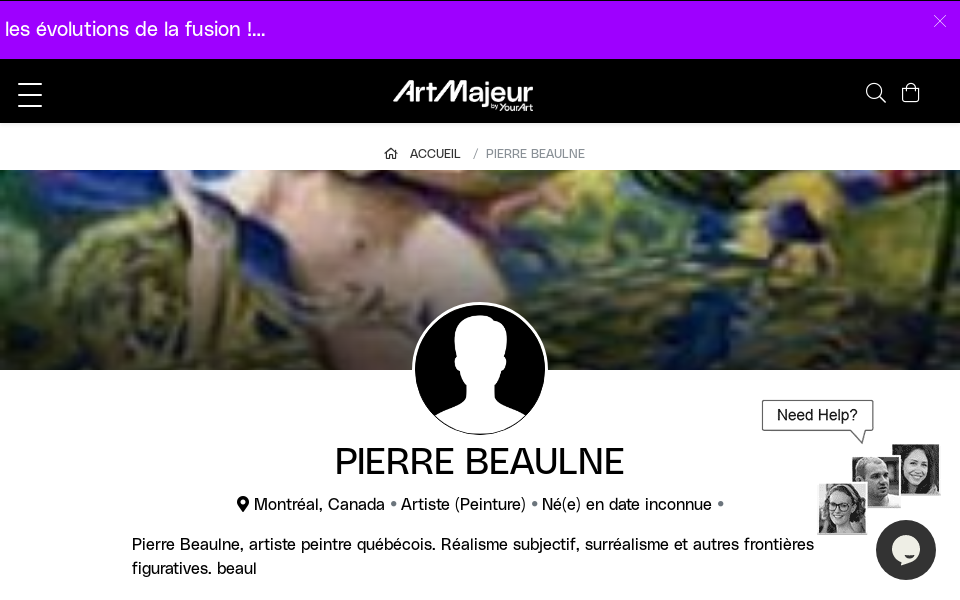 www.artmajeur.com/pierre-beaulne screen capture