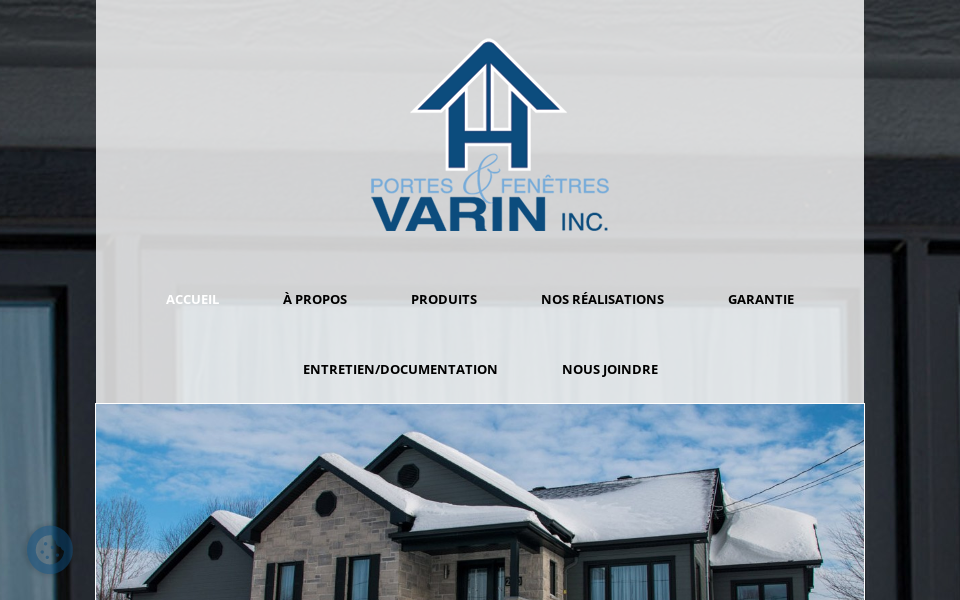 portesetfenetresvarin.com/ screen capture