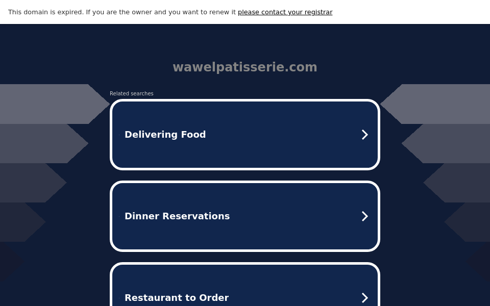 www.wawelpatisserie.com/ screen capture