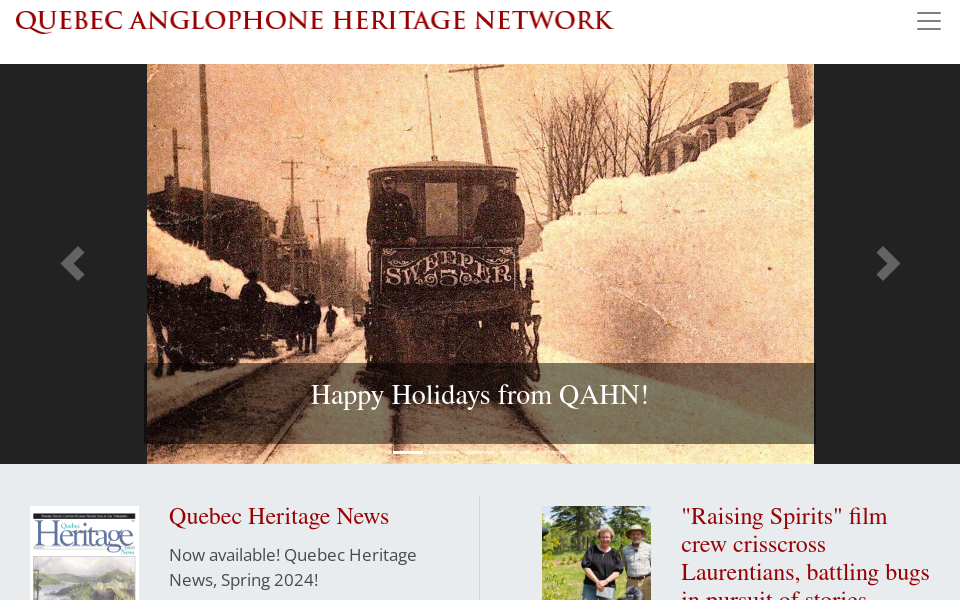 qahn.org/ screen capture