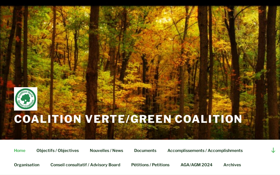 greencoalitionverte.ca/wp screen capture