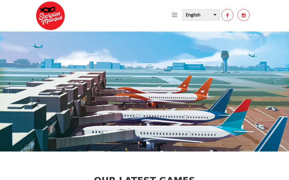 scorpionmasque.com/fr screen capture