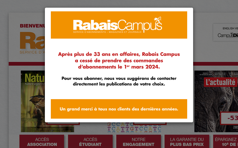 www.rabaiscampus.com screen capture