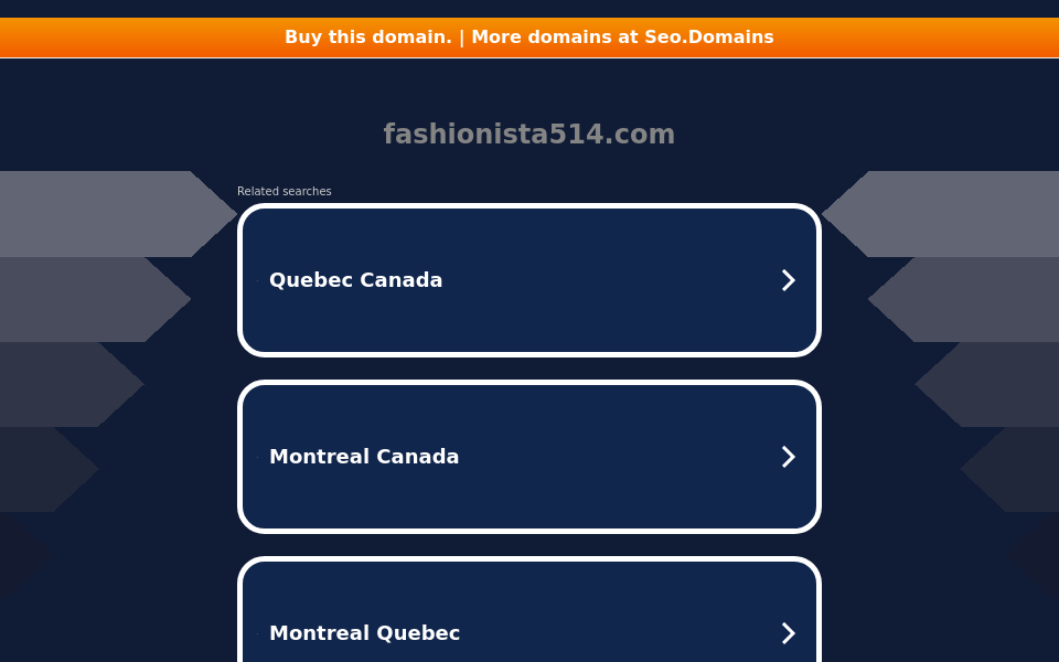 fashionista514.com screen capture