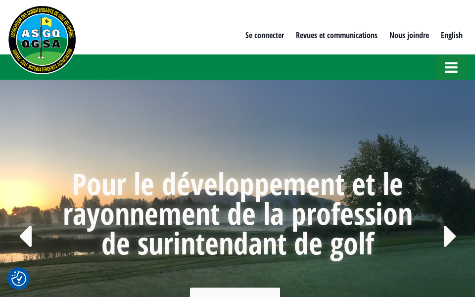 asgq.org/fr/ screen capture