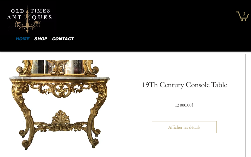 oldtimesantiques.com/ screen capture