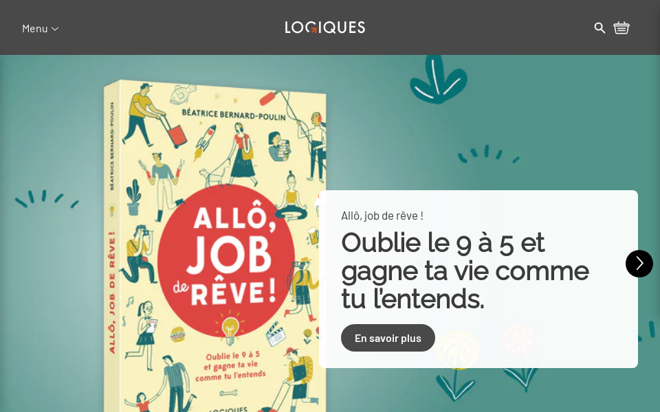 editionslogiques.groupelivre.com/ screen capture