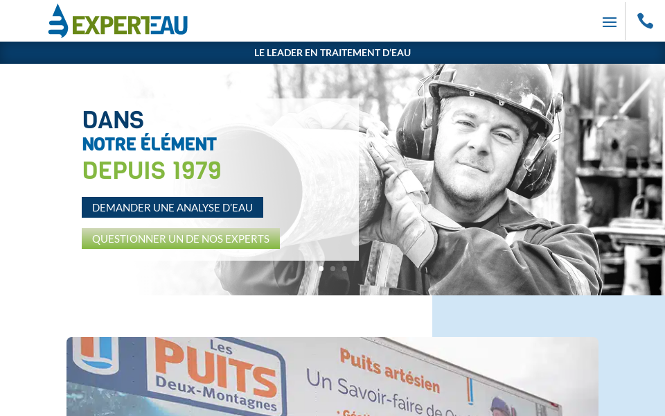 experteau.com/ screen capture