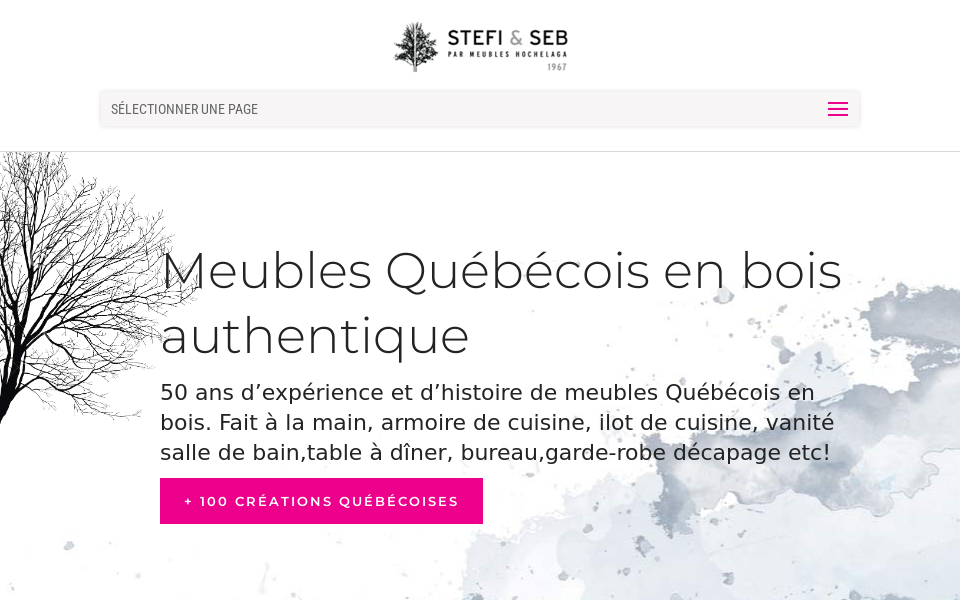 www.meubleshochelaga.com/ screen capture