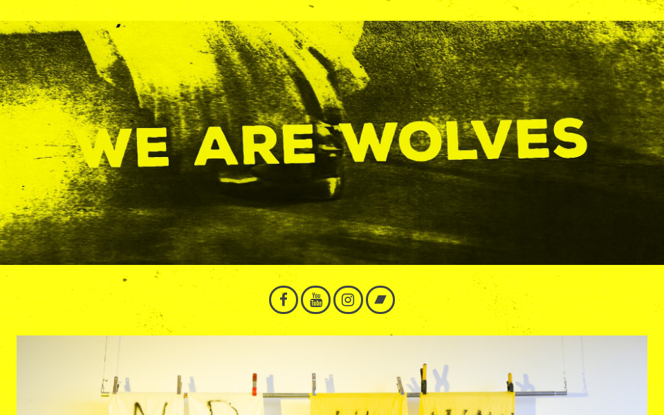 wearewolves.net/ screen capture
