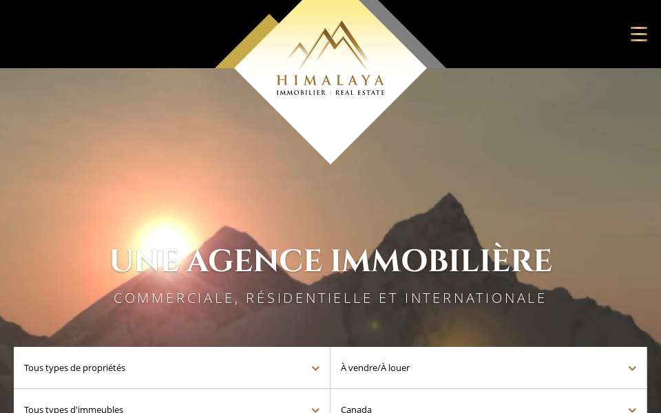 www.himalayacorp.com/ screen capture