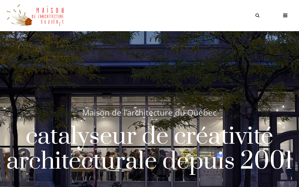 maisondelarchitecture.ca/ screen capture