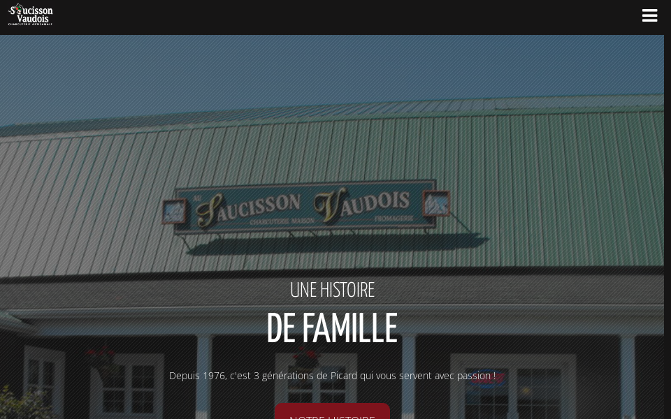 ausaucissonvaudois.com screen capture