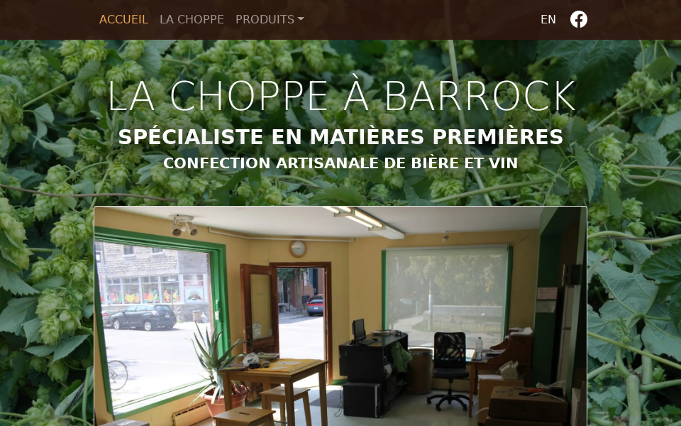 choppeabarrock.com/ screen capture