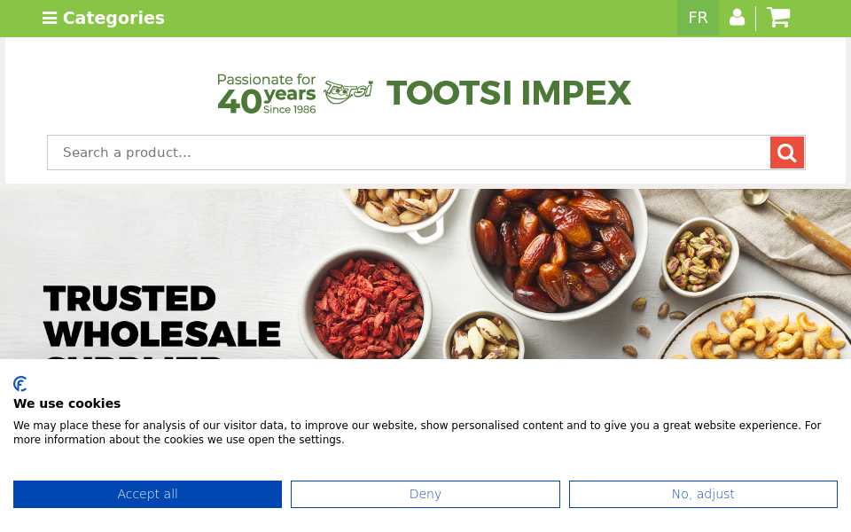 tootsi.com/ screen capture