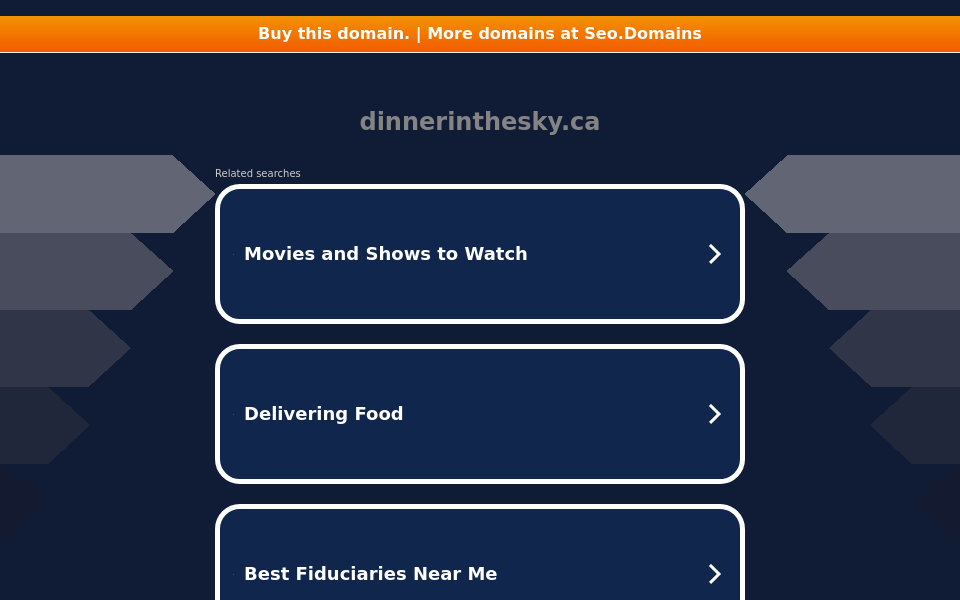 www.dinnerinthesky.ca/ screen capture