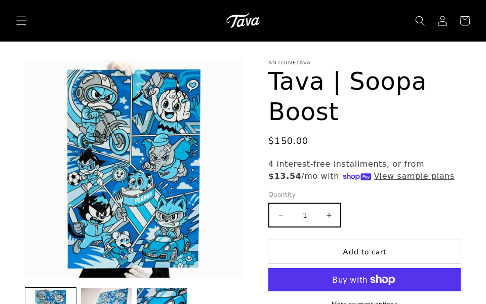 antoinetava.com/ screen capture