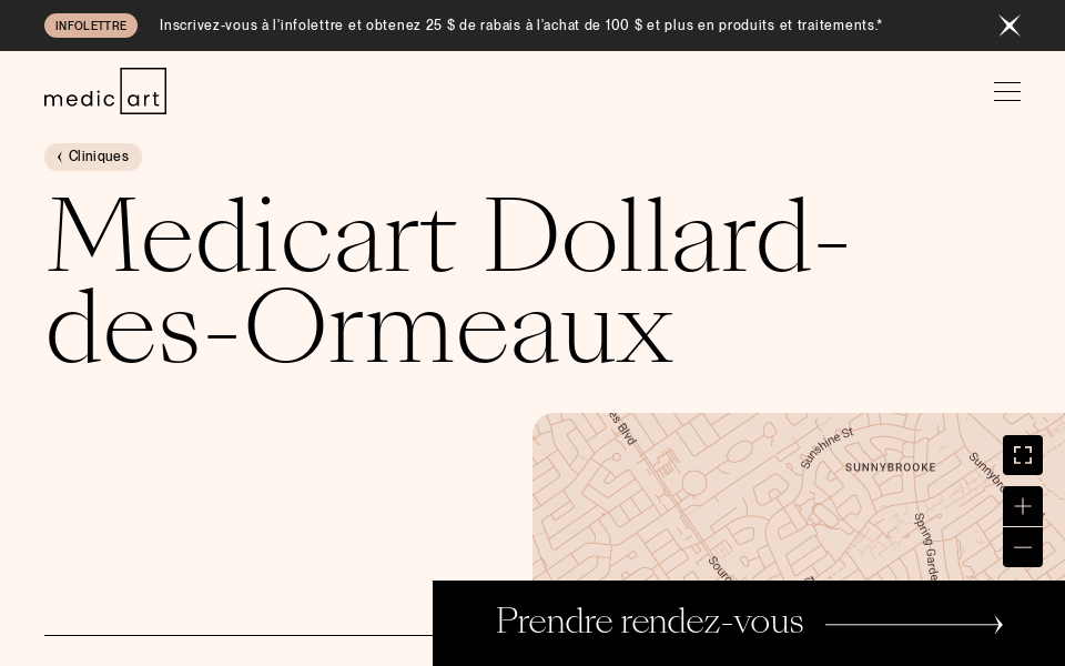 medicart.com/clinique/medicart-dollard-des-ormeaux/ screen capture