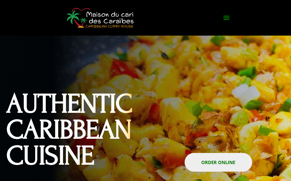 caribbeancurryhouse.com/ screen capture