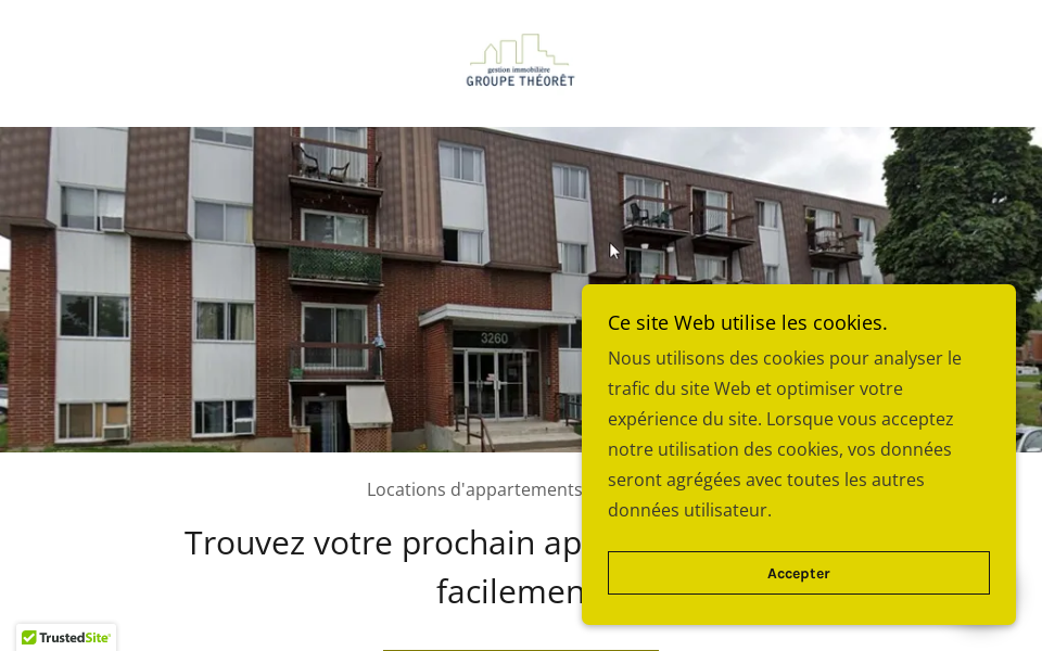locationappartement.ca/ screen capture