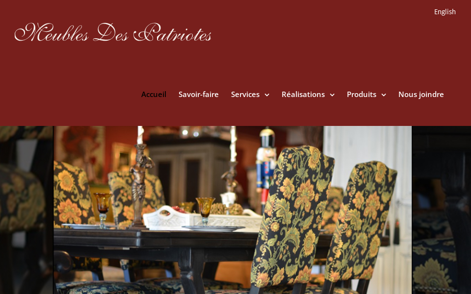 www.meublesdespatriotes.com/ screen capture