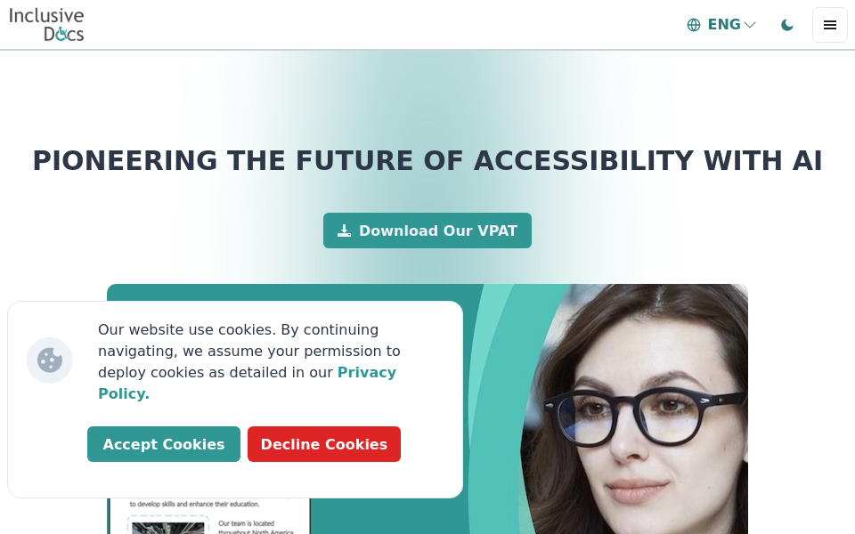 inclusivedocs.com/ screen capture