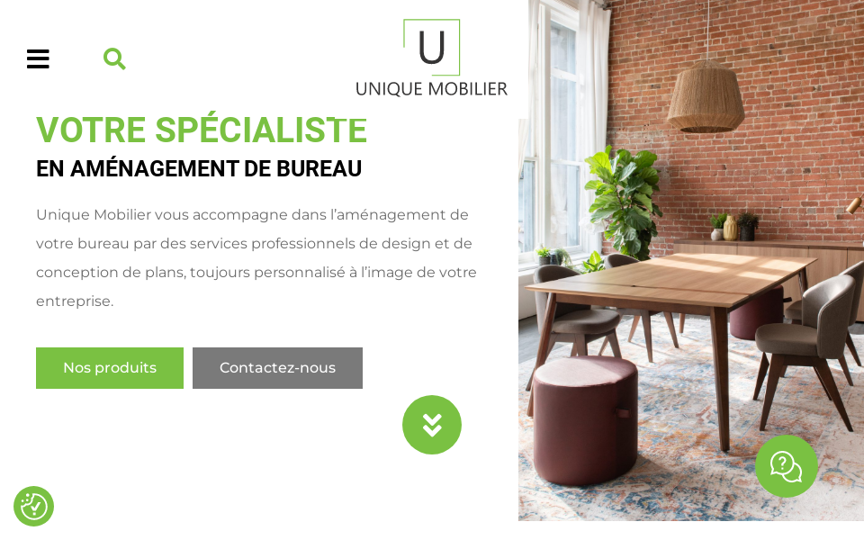 uniquemobilier.com/ screen capture