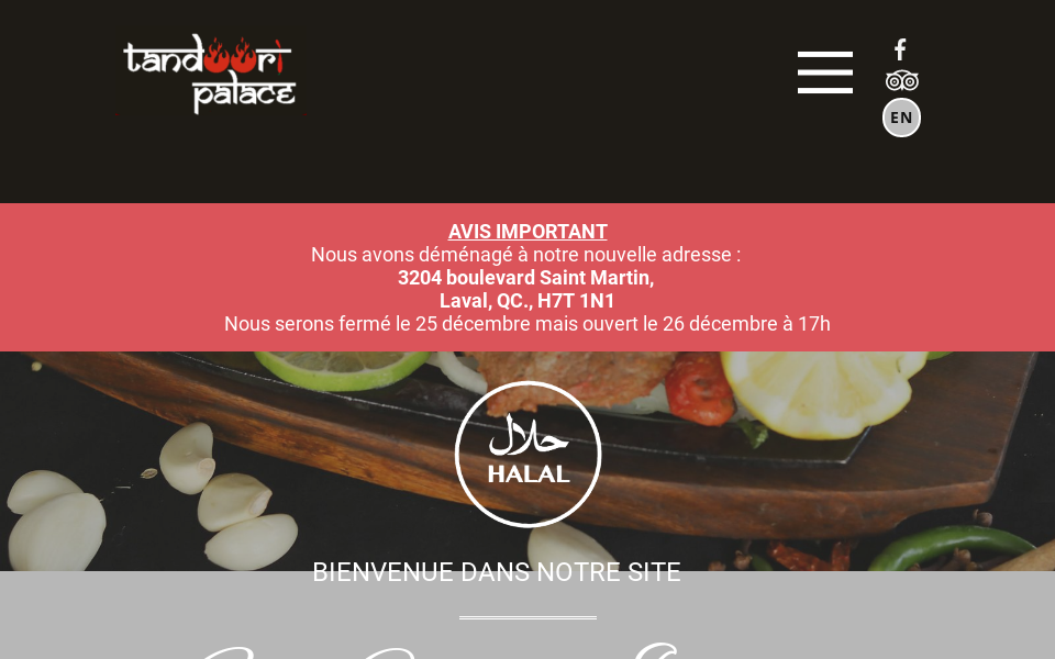 tandooripalacelaval.com/ screen capture