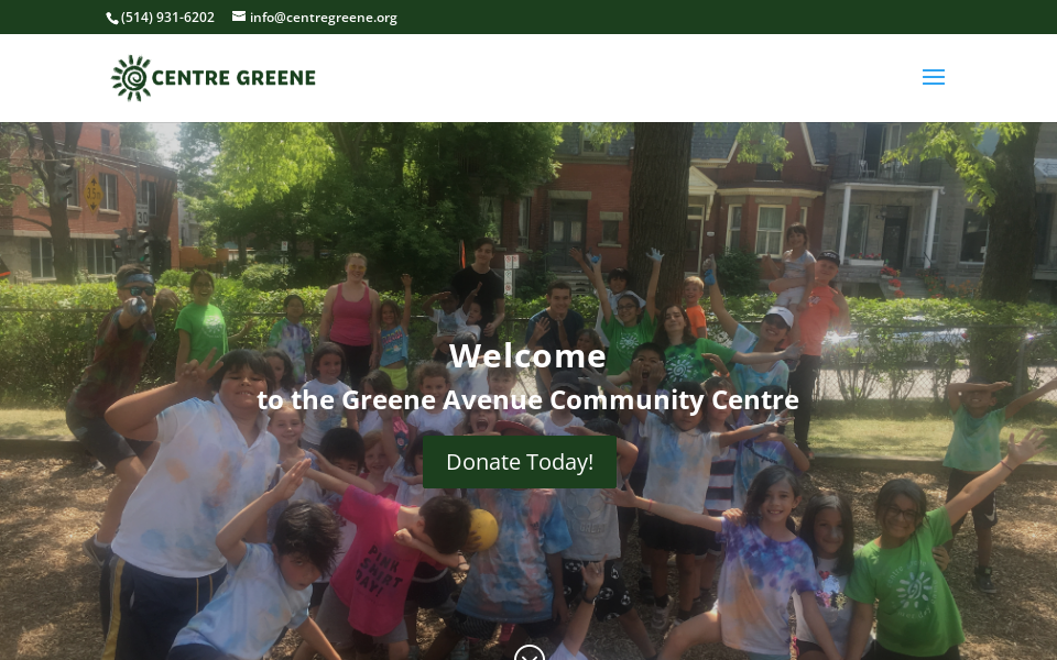 centregreene.org/ screen capture