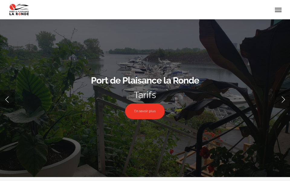 www.portdeplaisancelaronde.com/ screen capture
