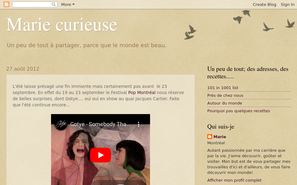 marie-curieuse.blogspot.com/ screen capture