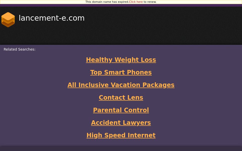 lancement-e.com/ screen capture