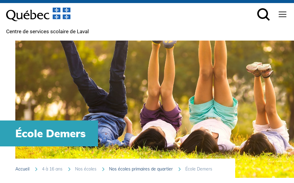 csslaval.gouv.qc.ca/nos-etablissements/ecole-demers/ screen capture