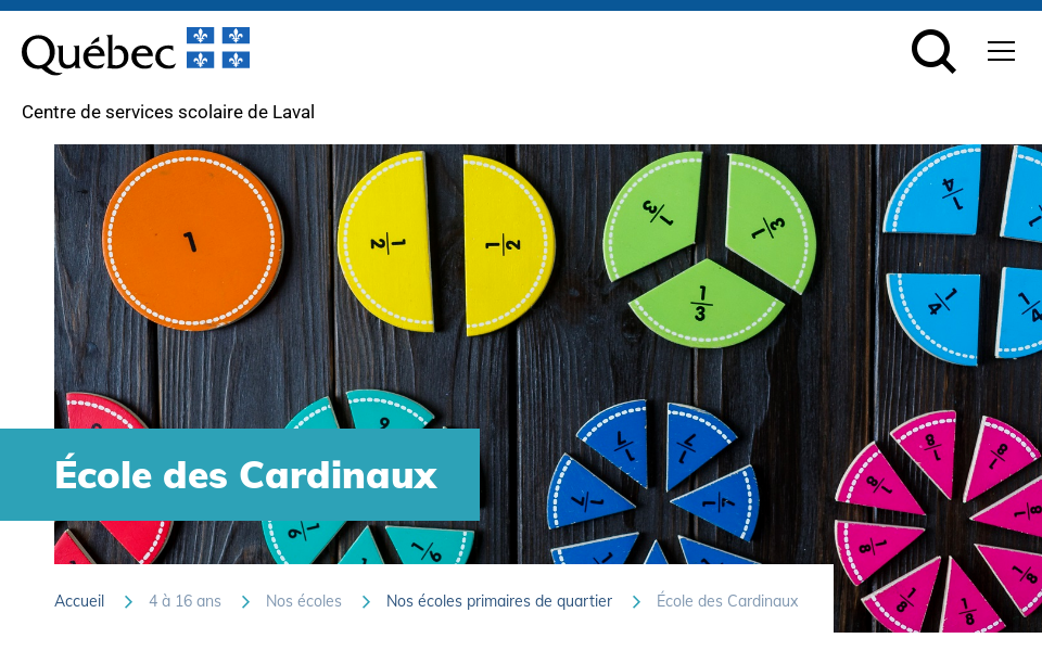 csslaval.gouv.qc.ca/nos-etablissements/ecole-des-cardinaux/ screen capture