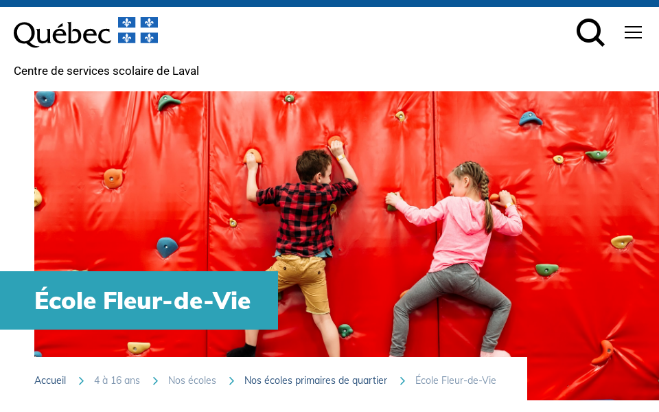 csslaval.gouv.qc.ca/nos-etablissements/ecole-fleur-de-vie/ screen capture