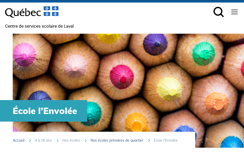 csslaval.gouv.qc.ca/nos-etablissements/ecole-lenvolee/ screen capture