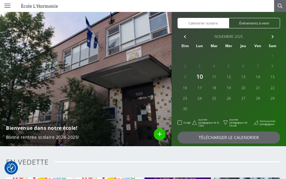 lharmonie.cslaval.qc.ca/ screen capture
