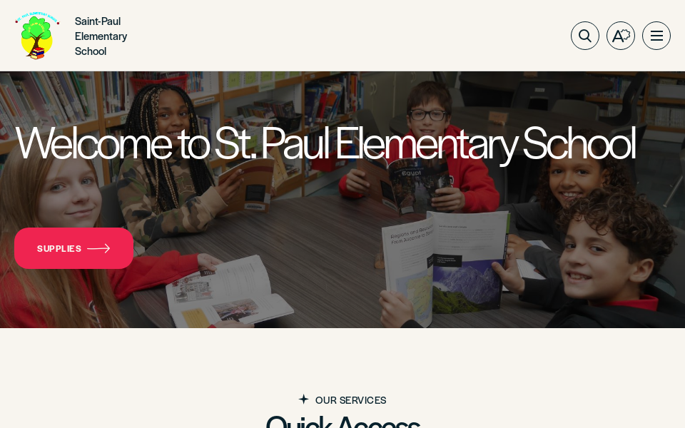 saintpaul.swlauriersb.qc.ca/ screen capture