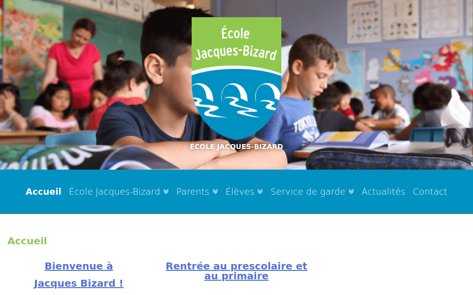 jacquesbizard.ecoleouestmtl.com/ screen capture