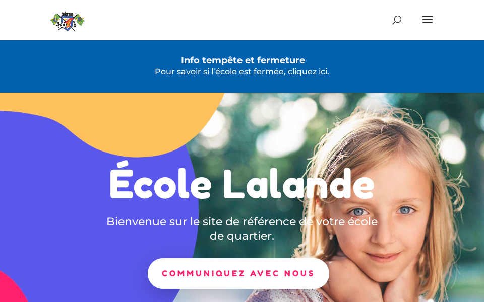 lalande.ecoleouestmtl.com/ screen capture