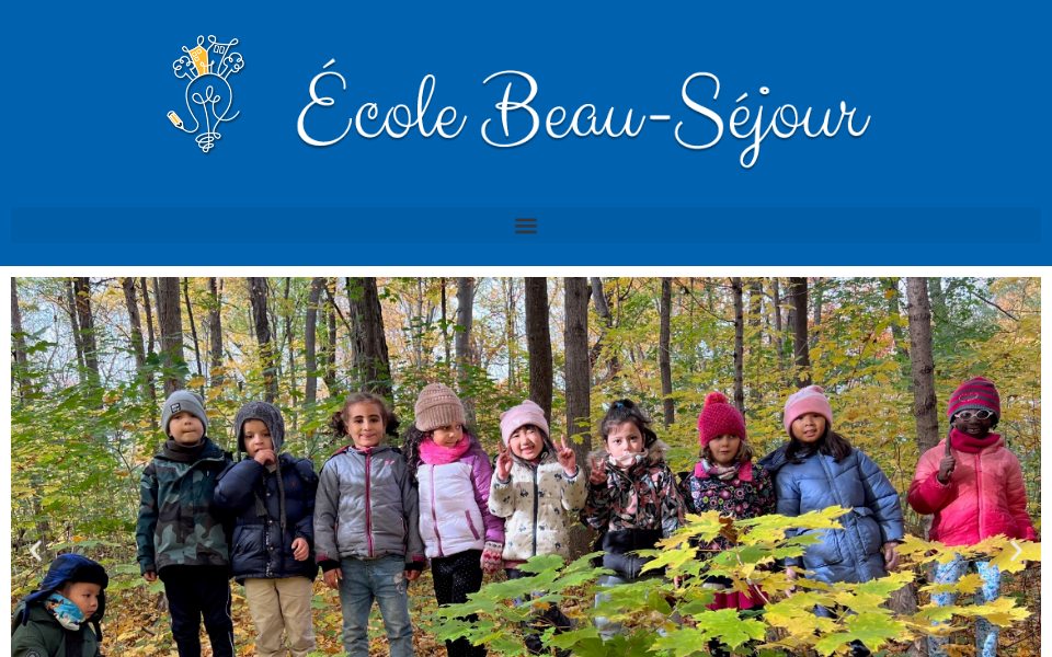 beausejour.ecolesaintlaurent.ca/ screen capture