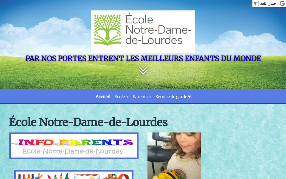 ndl.ecoleverdun.com/ screen capture