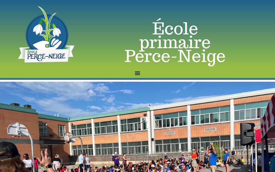 perceneige.ecoleouestmtl.com/ screen capture