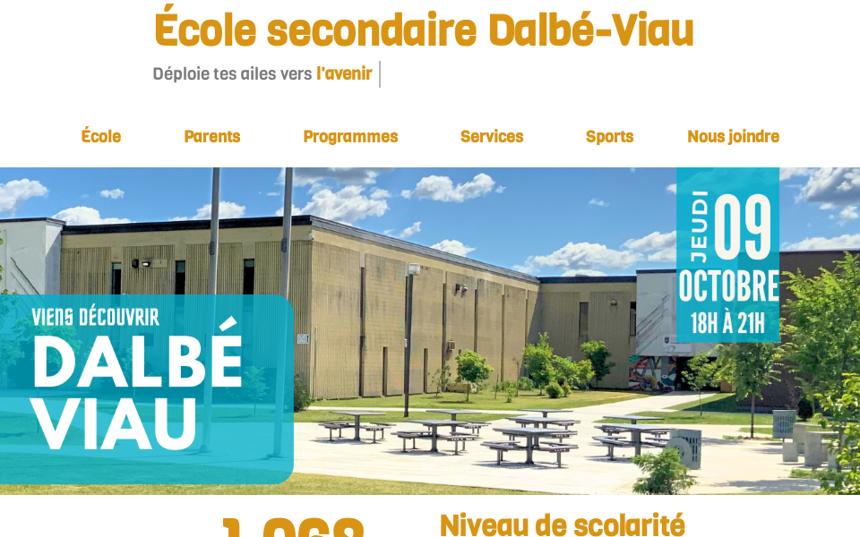 dalbe-viau.ecolelachine.com/ screen capture