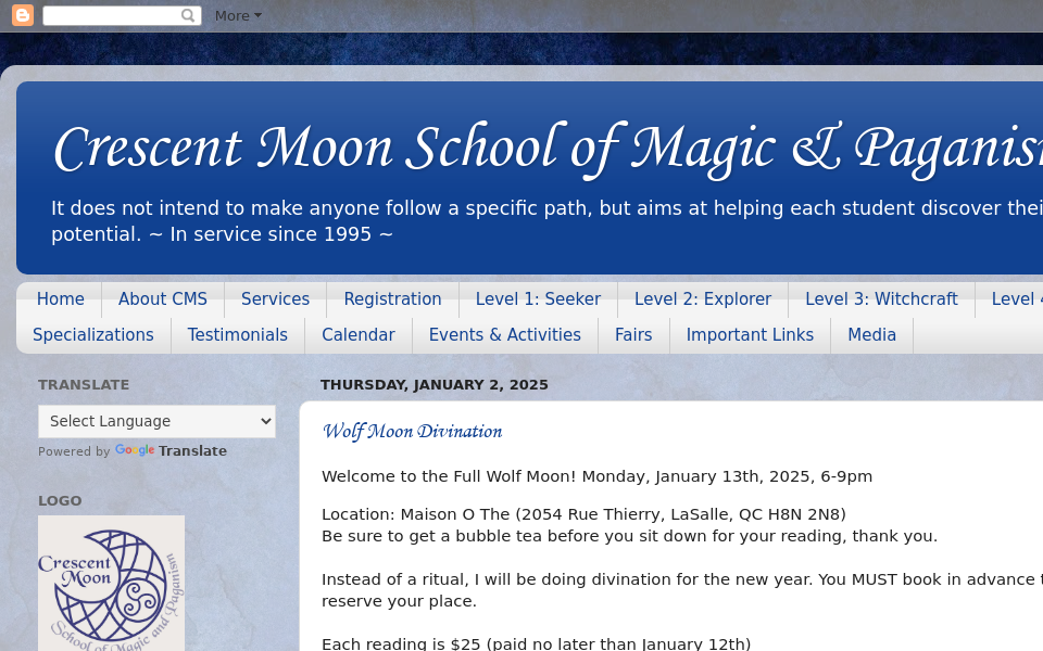 crescentmoonschool.blogspot.com/ screen capture