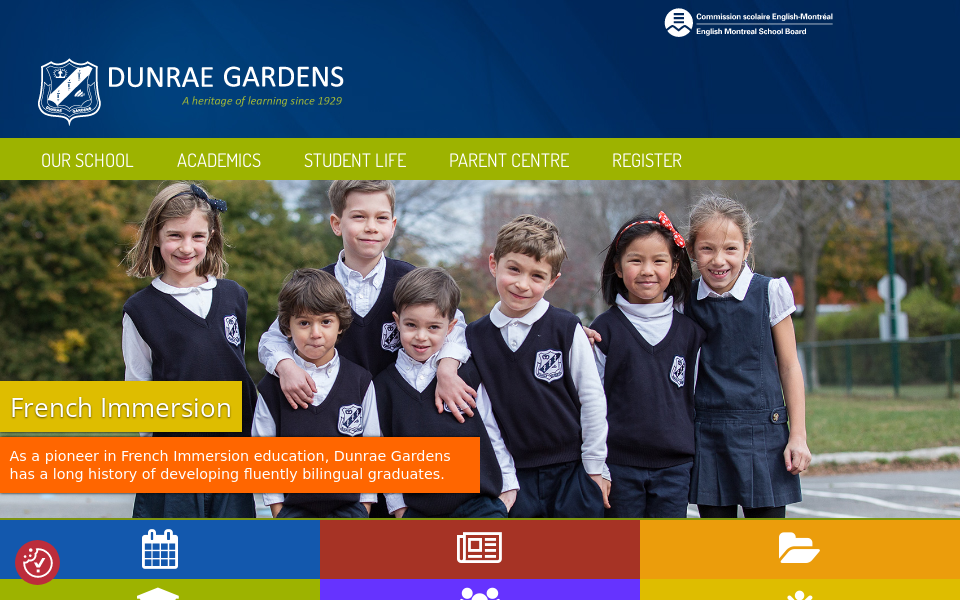 www.emsb.qc.ca/dunraegardens screen capture